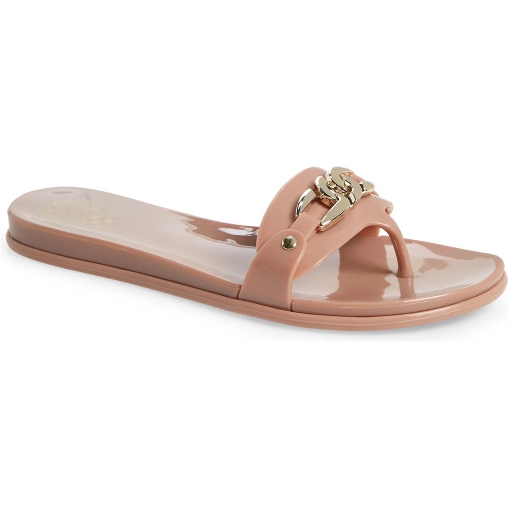 Vince Camuto Evolet Jelly Flip Flop with Buckle